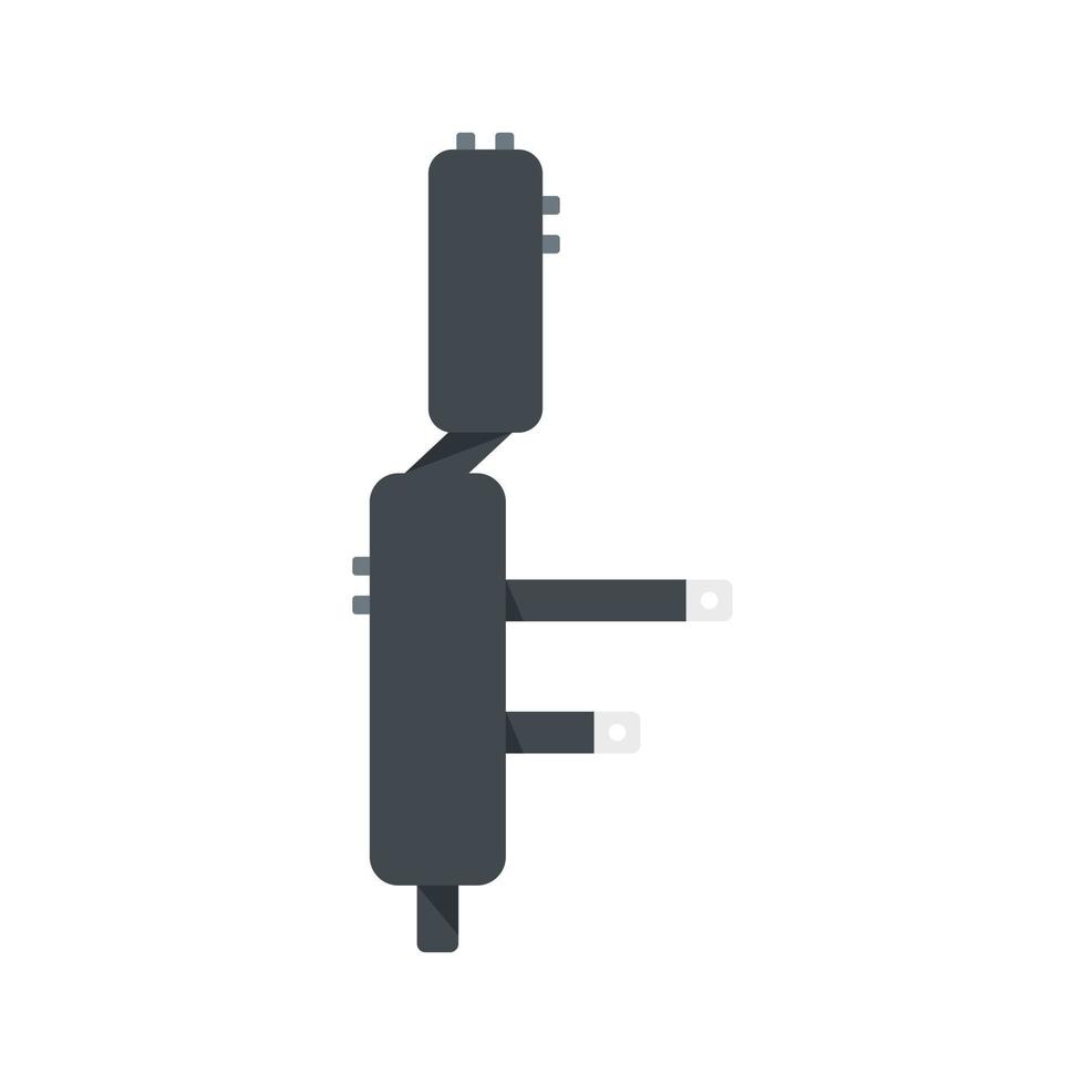telefon reparatur stück symbol flach isoliert vektor