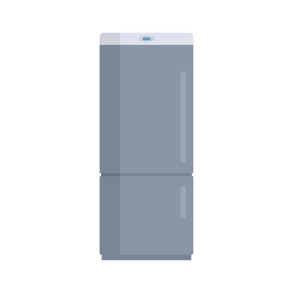 Kühlschrank-Symbol flach isolierter Vektor