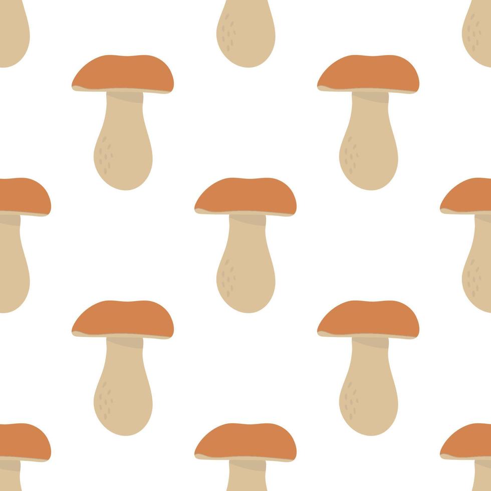 sömlös mönster tecknad serie svamp vektor illustration