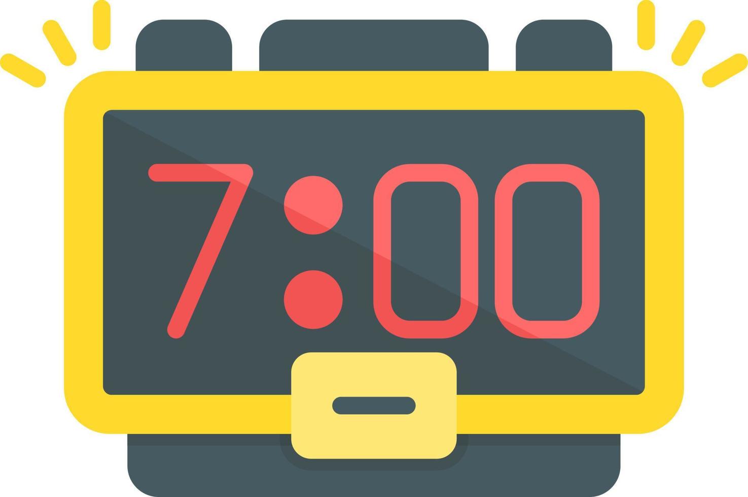 Alarm kreatives Icon-Design vektor