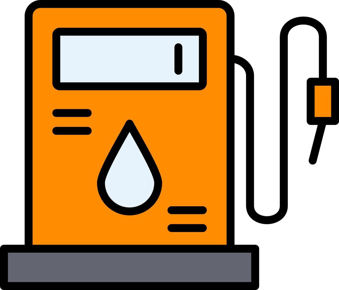 Kraftstoff kreatives Icon-Design vektor