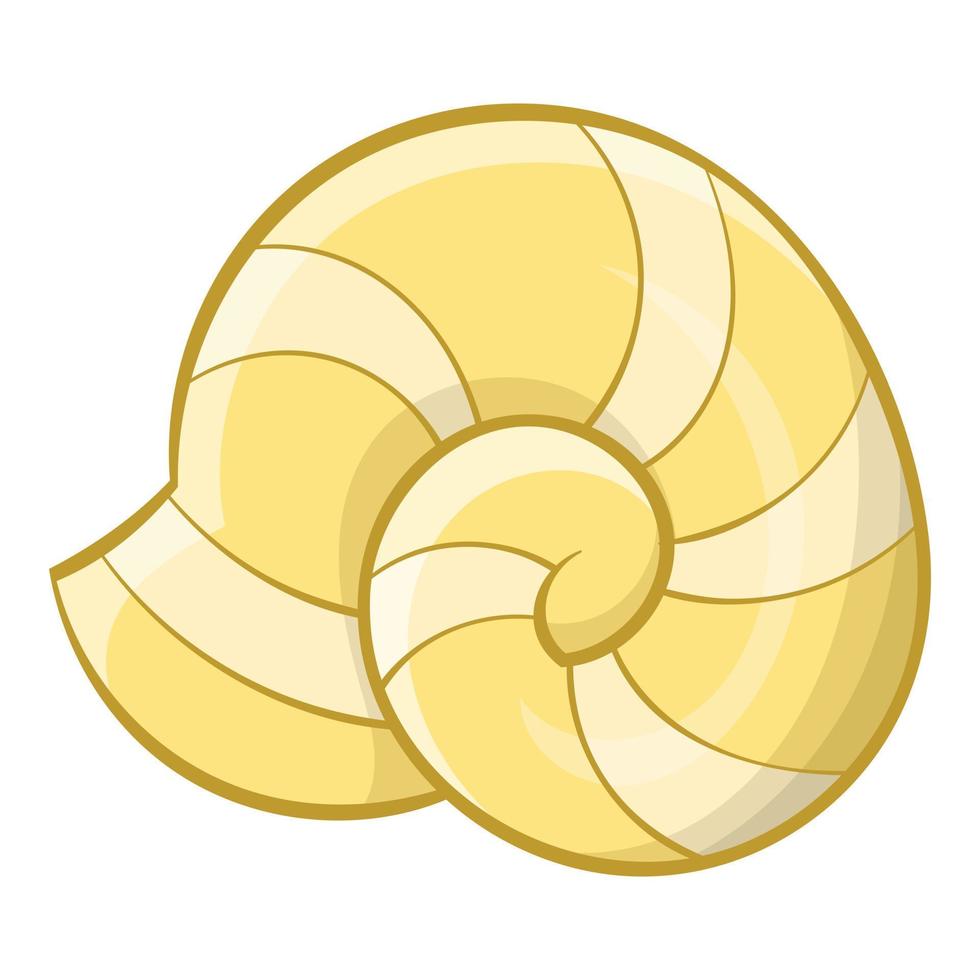 Shell-Symbol, Cartoon-Stil vektor