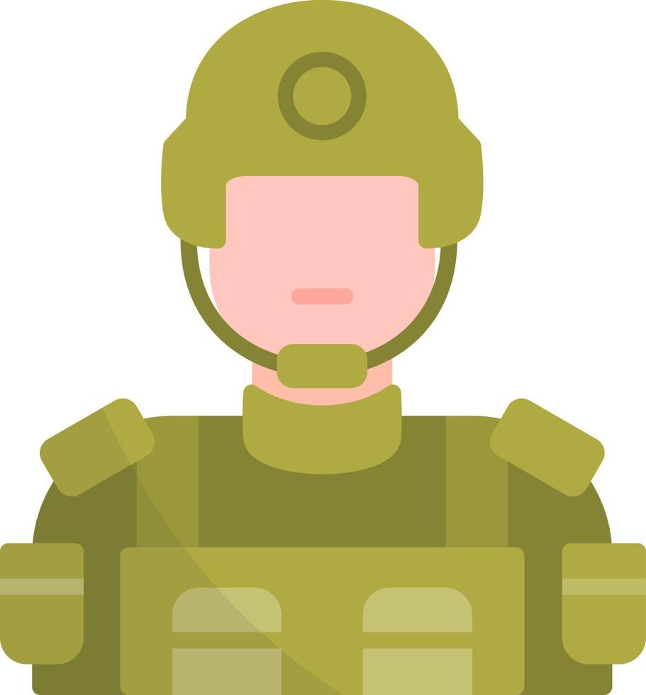 Soldat kreatives Icon-Design vektor
