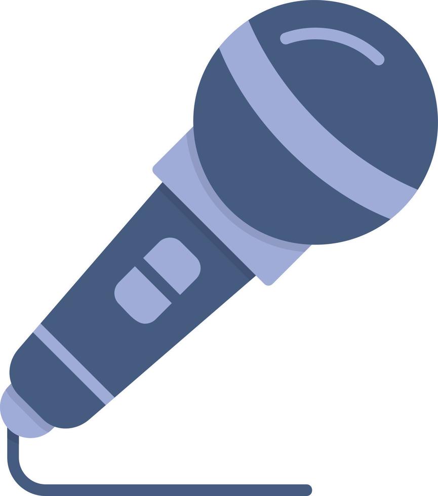 Mikrofon kreatives Icon-Design vektor