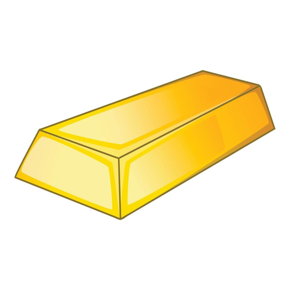 Gold-Symbol, Cartoon-Stil vektor