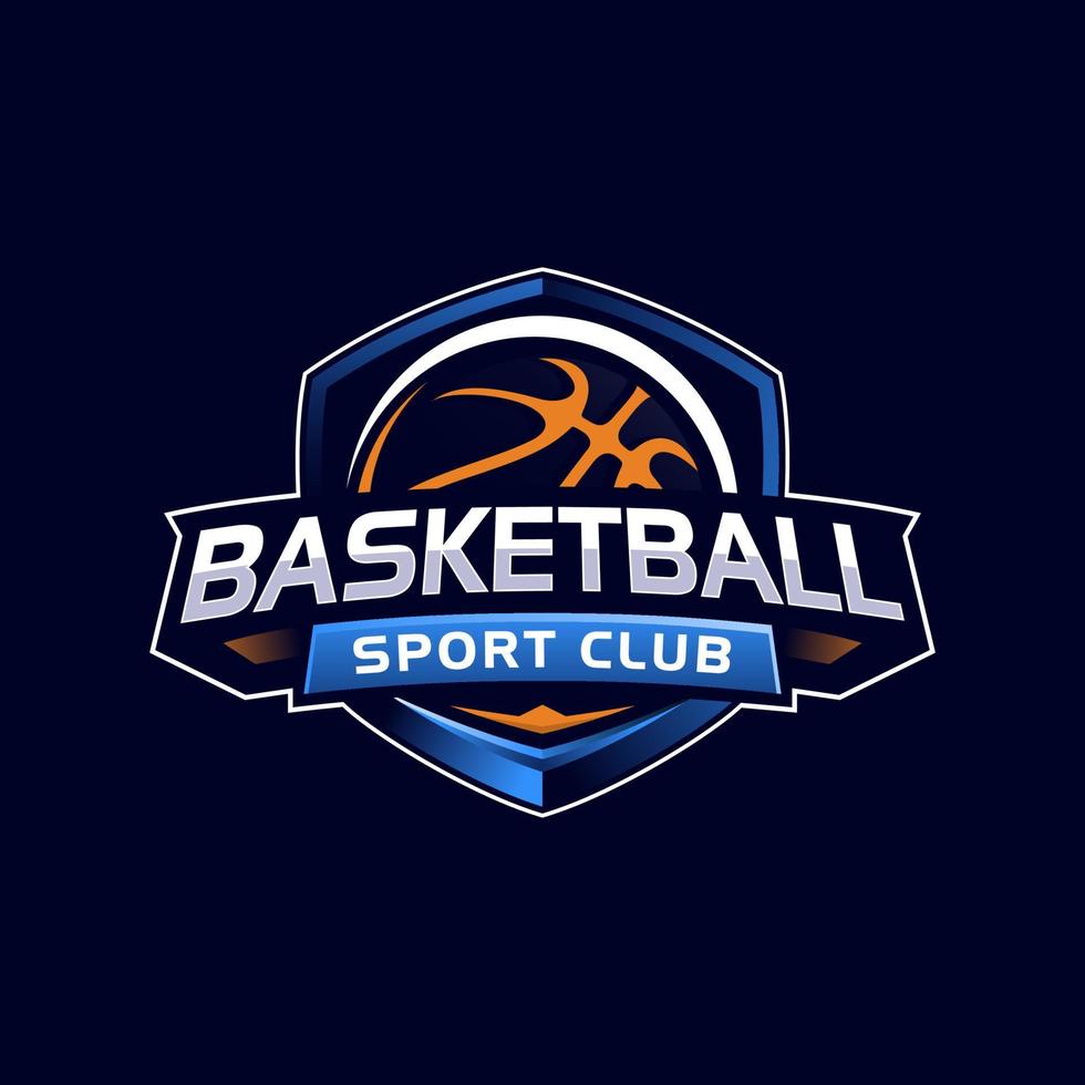 basketboll logotyp vektor design