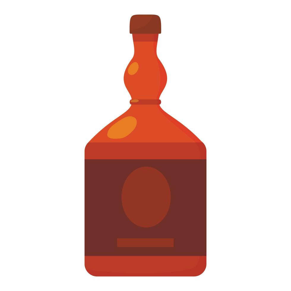 Cognac-Ikone, Cartoon-Stil vektor