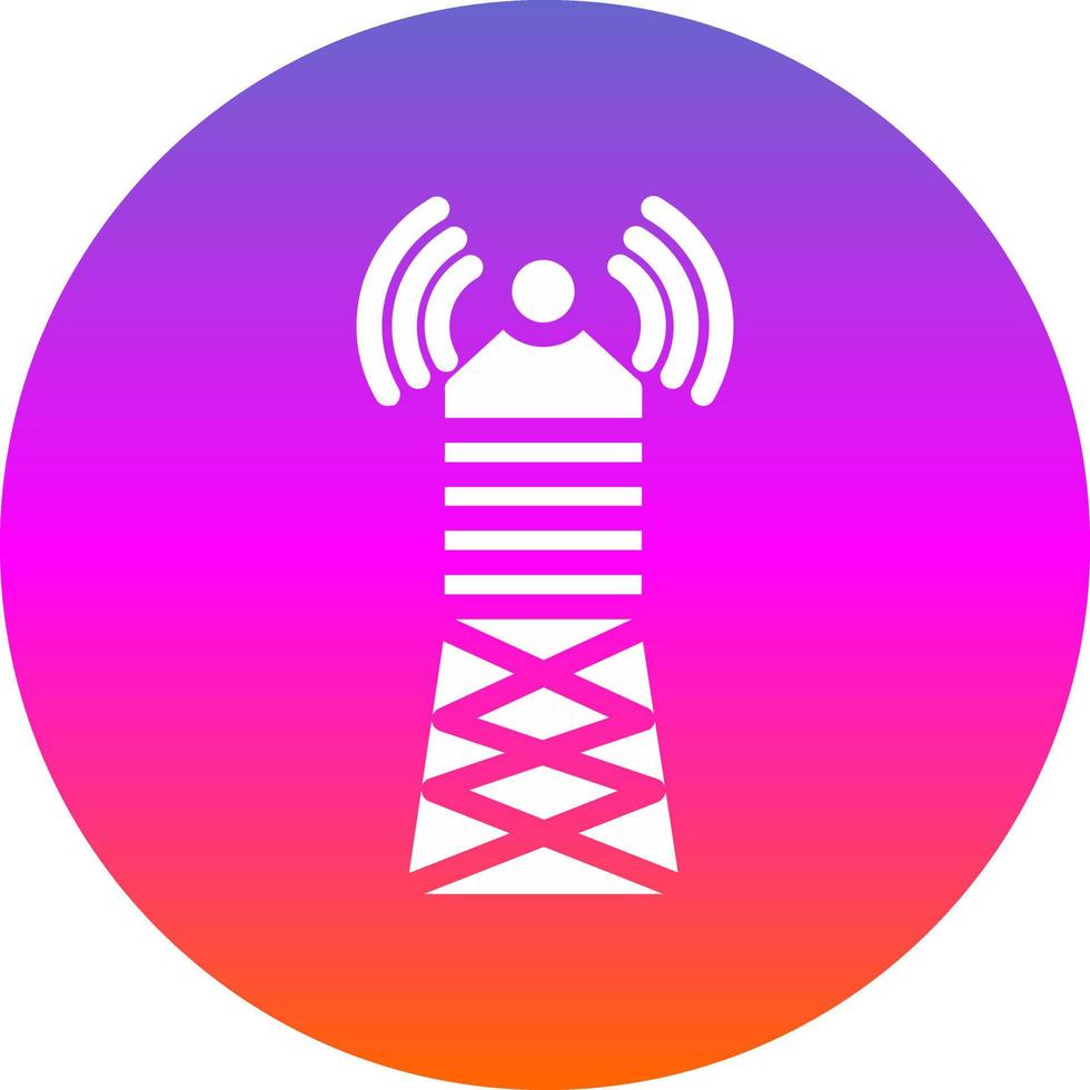 Broadcast-Tower-Vektor-Icon-Design vektor