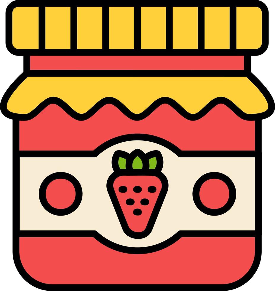 Marmelade kreatives Icon-Design vektor