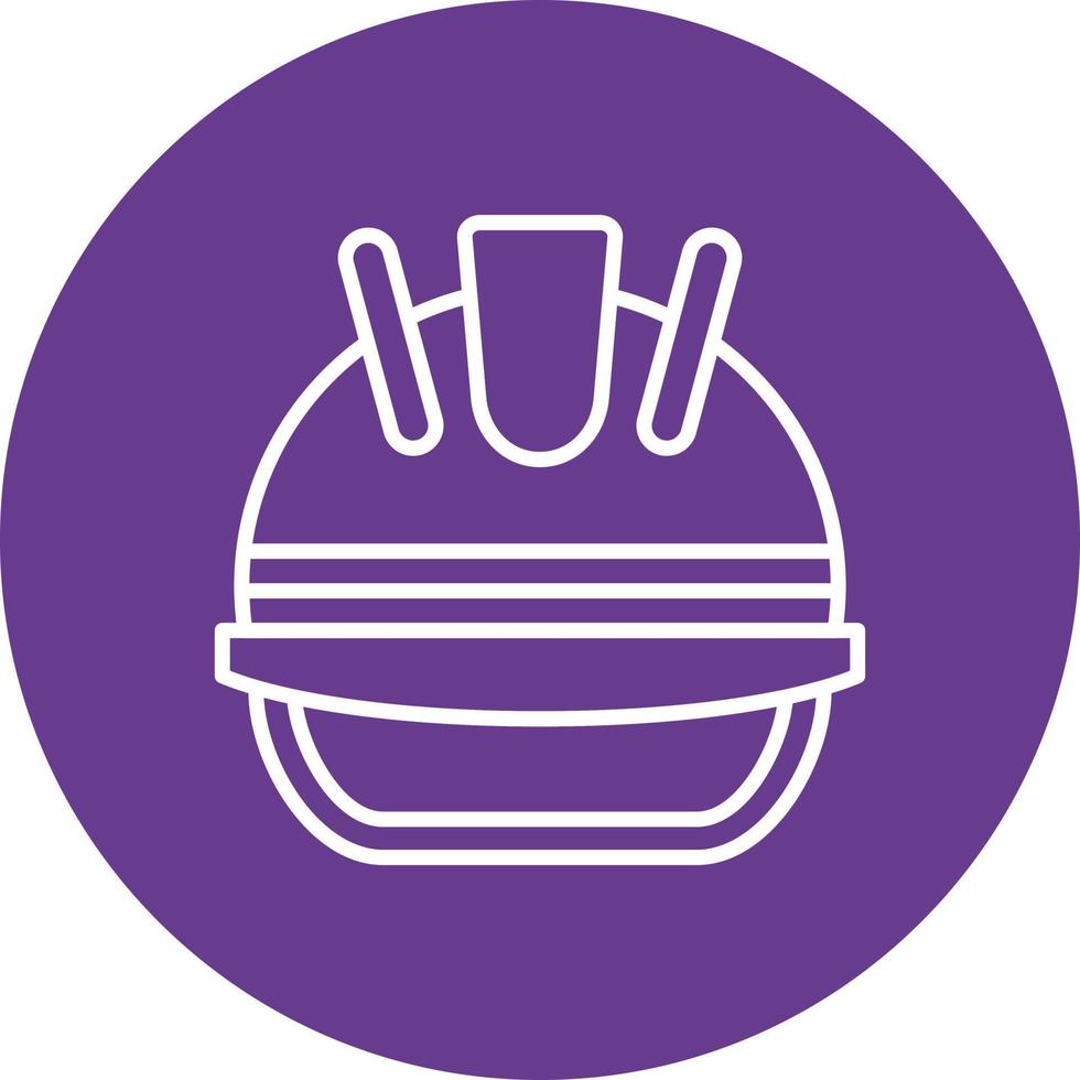 Helm kreatives Icon-Design vektor