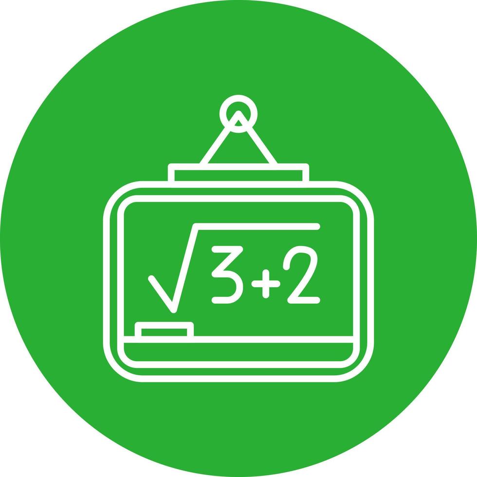 Whiteboard kreatives Icon-Design vektor