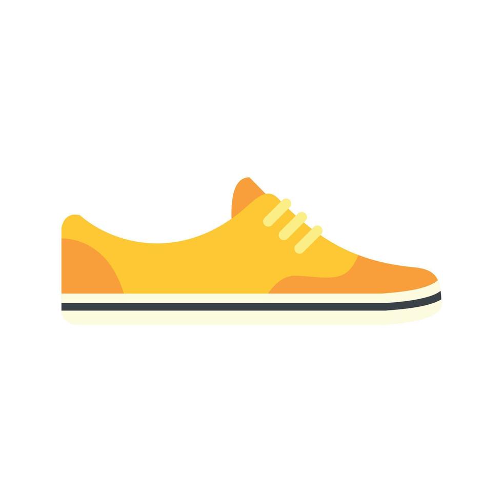 Lauflicht Schuhe Symbol flach isoliert Vektor