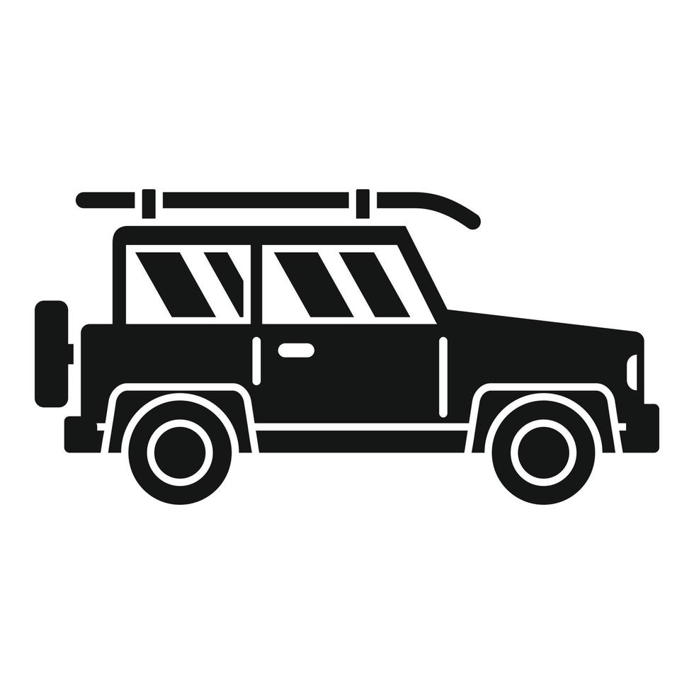 sup Surf Jeep Symbol einfacher Vektor. Standbrett vektor