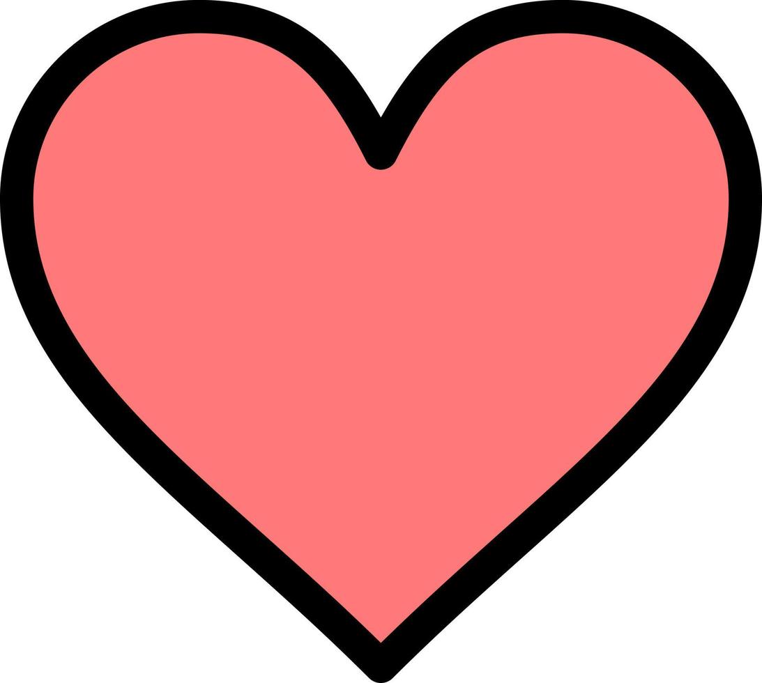 hjärta kärlek tycka om Twitter platt Färg ikon vektor ikon baner mall