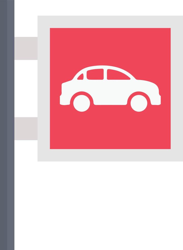 parkering styrelse vektor illustration på en bakgrund. premium kvalitet symbols.vector ikoner för koncept och grafisk design.