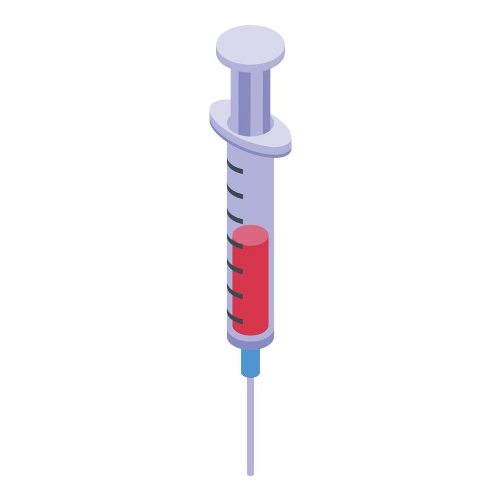 doping spruta ikon isometrisk vektor. sport steroid vektor