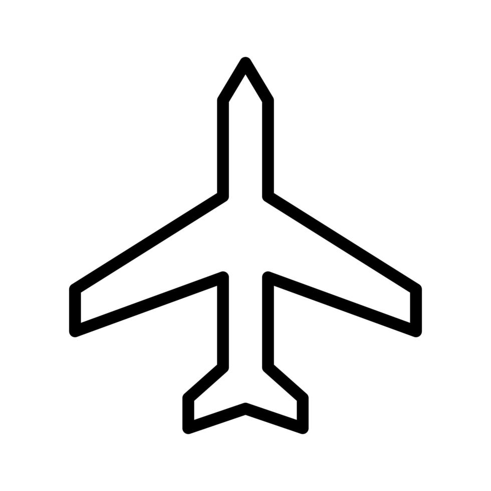 Flugzeugmodus-Symbol vektor