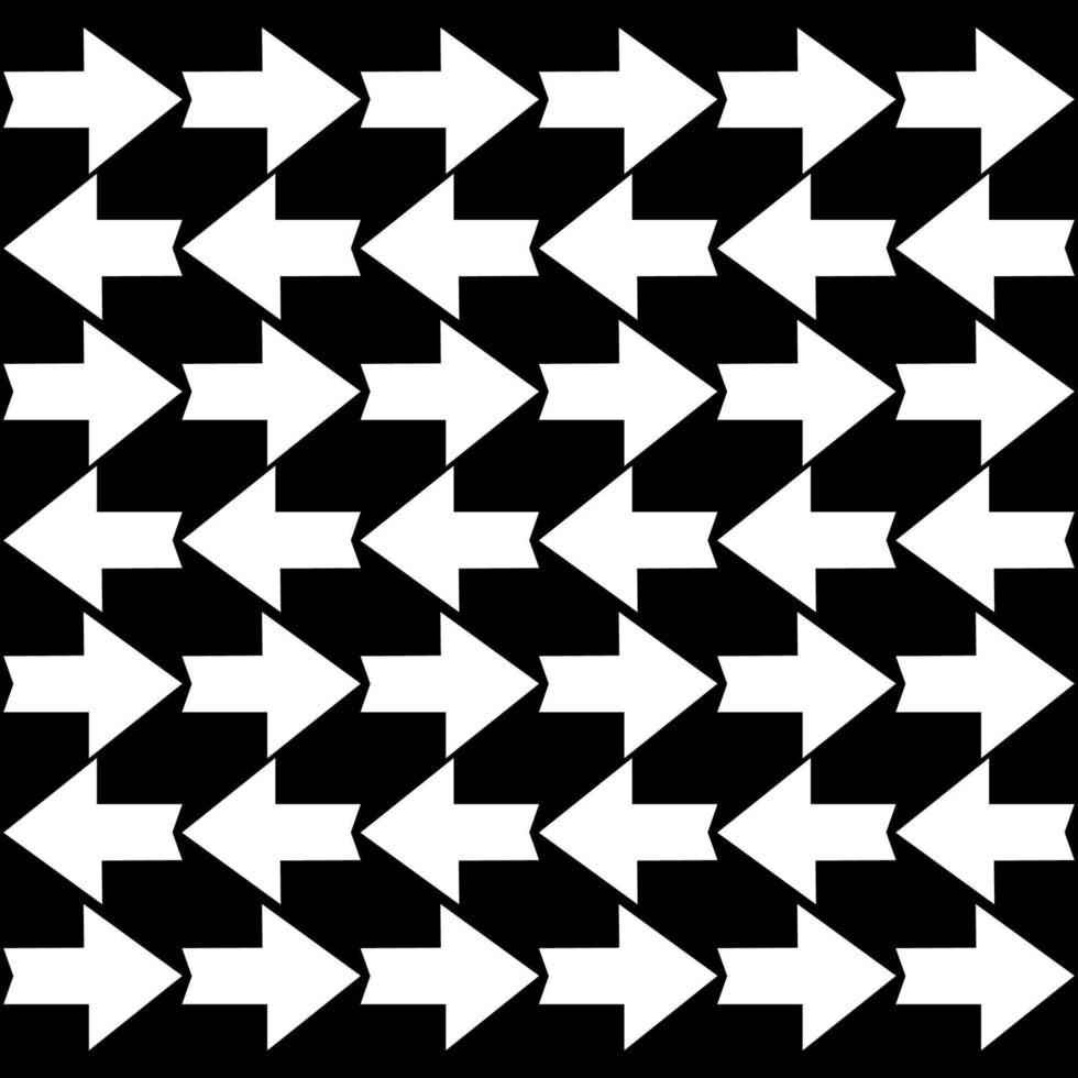 Schwarzweiss-Hintergrundvektordesign mit Pfeilmuster vektor