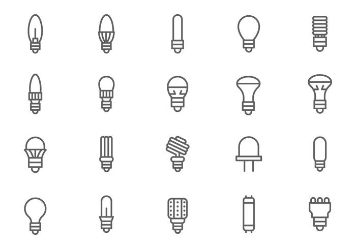Kostenlose LED Lichter Vektoren