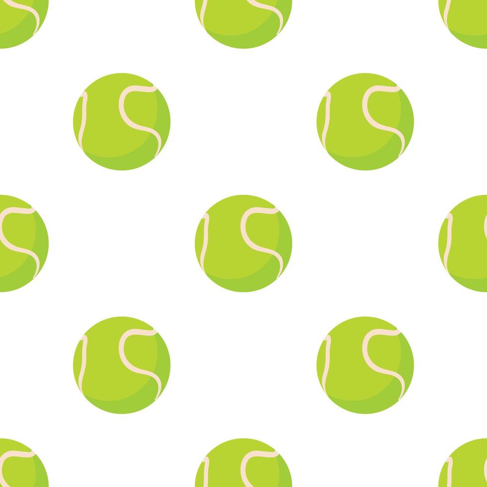 tennis boll mönster sömlös vektor
