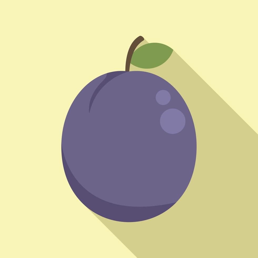 päron frukt ikon platt vektor. eco bruka vektor