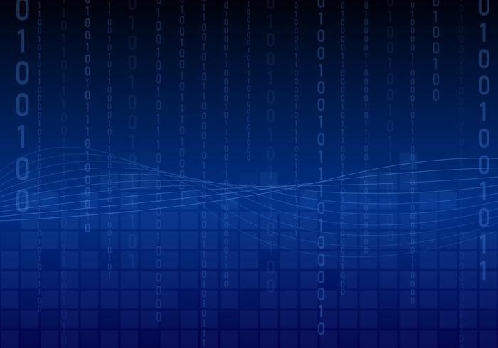 Wave Matrix Bakgrund Vector