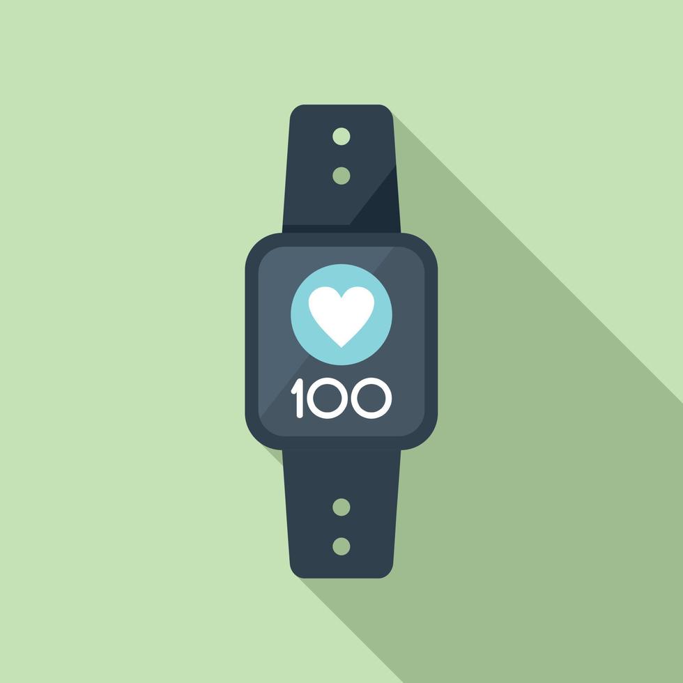 Flacher Vektor des Smartwatch-Symbols. Smartwatch