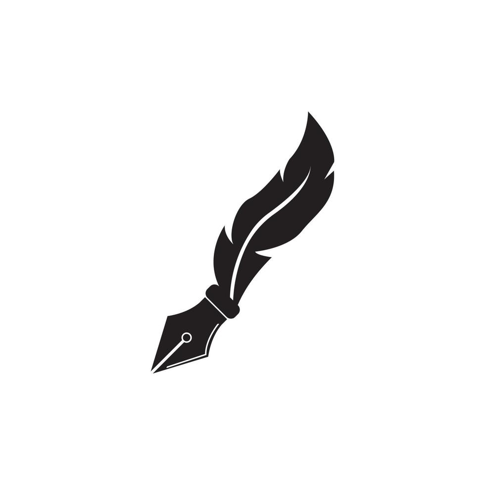 penna verktyg ikon logotyp vektor design