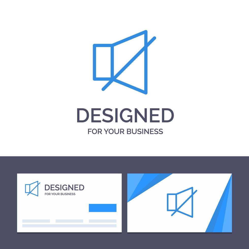 kreativ företag kort och logotyp mall klocka av tyst Twitter vektor illustration