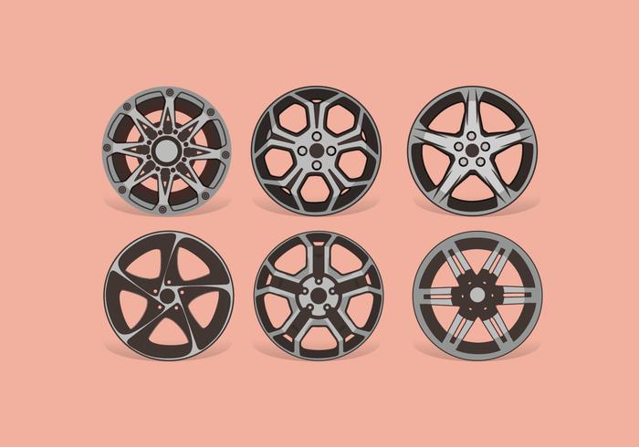 Alloy Wheels Vector