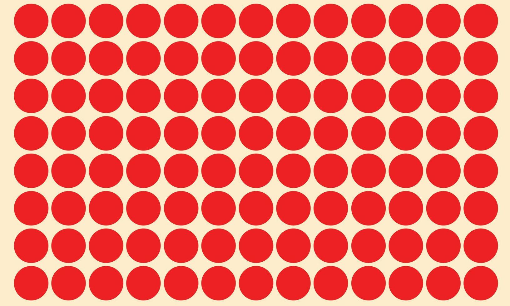 röd prickig bakgrund vektor