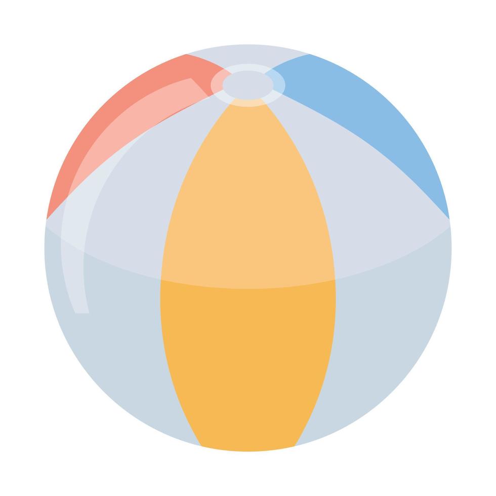 Wasserball-Symbol, isometrischer Stil vektor