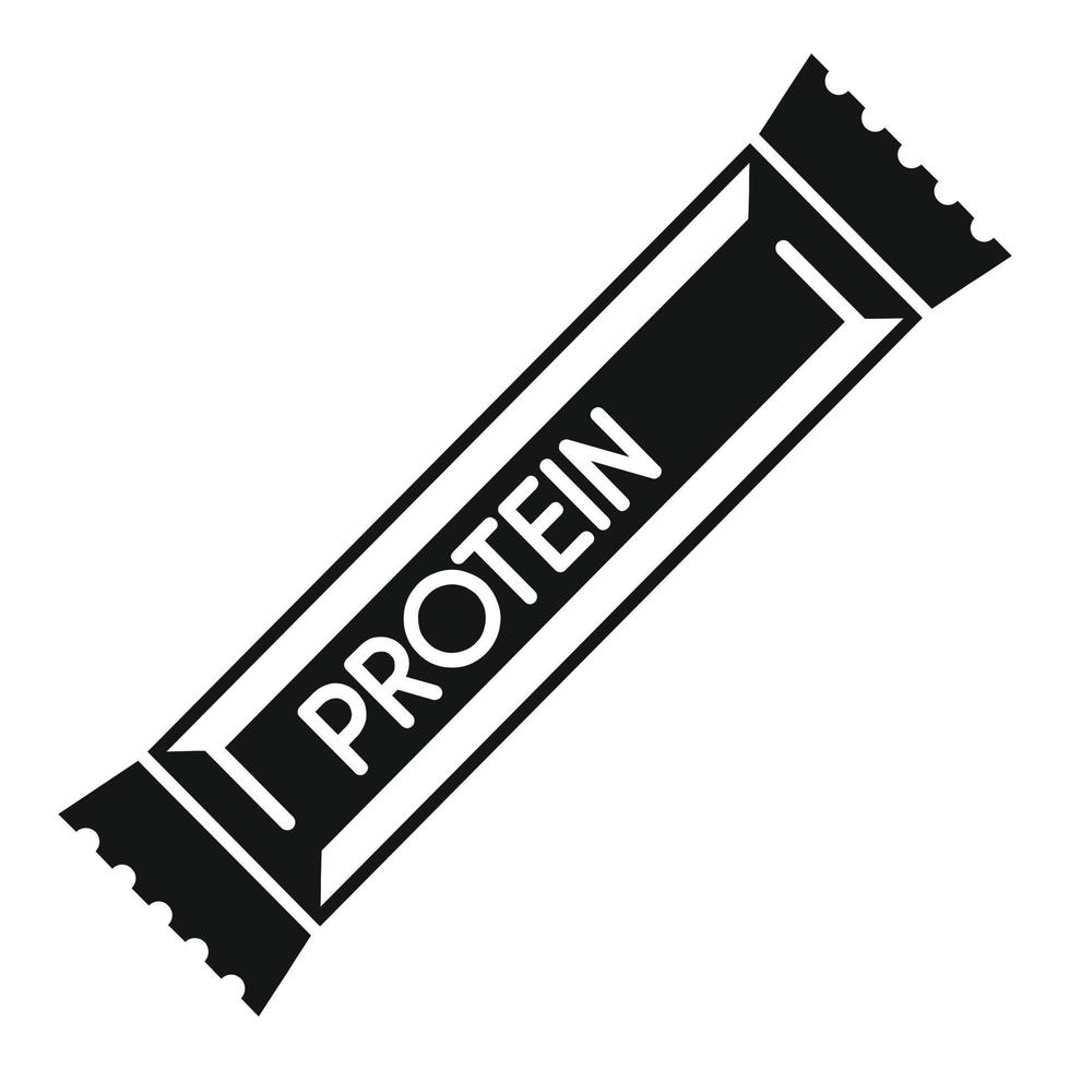 Sport-Vitamin-Symbol einfacher Vektor. Protein Ernährung vektor