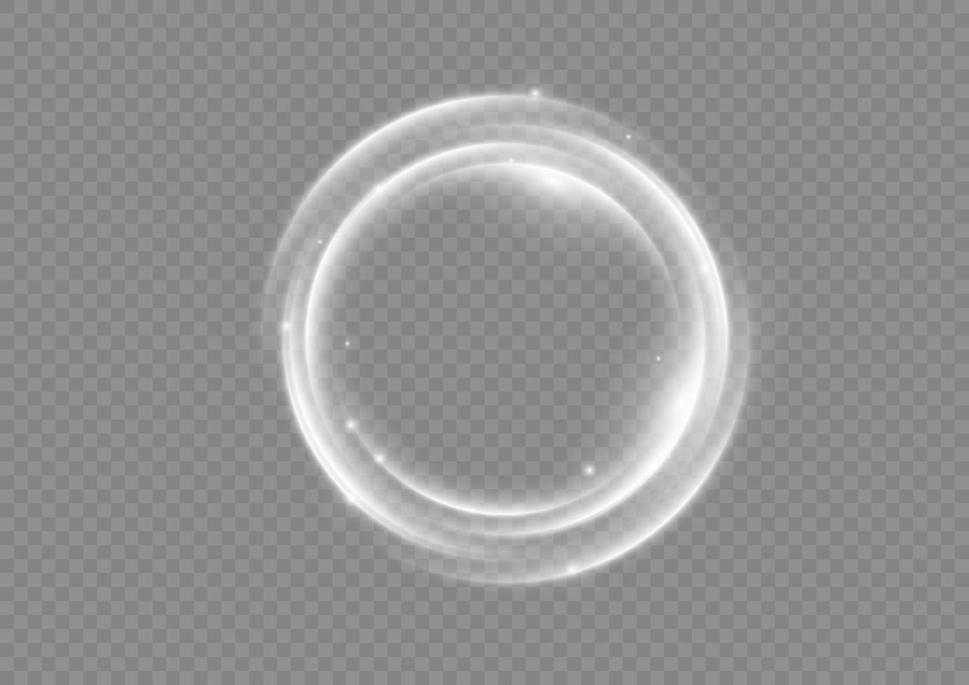 ljus vit snurra. kurva ljus effekt av vit linje. abstrakt lyx vit ljus vektor blossa halvcirkel och gnista ljus effekt. lysande vit cirkel portal. png podium, plattform, tabell.