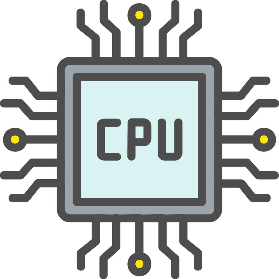 cpu-Vektorsymbol vektor