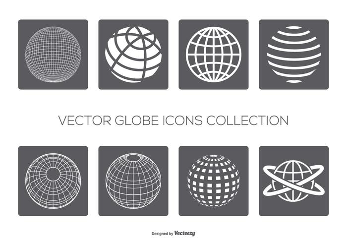 Vector Globen Icon Sammlung