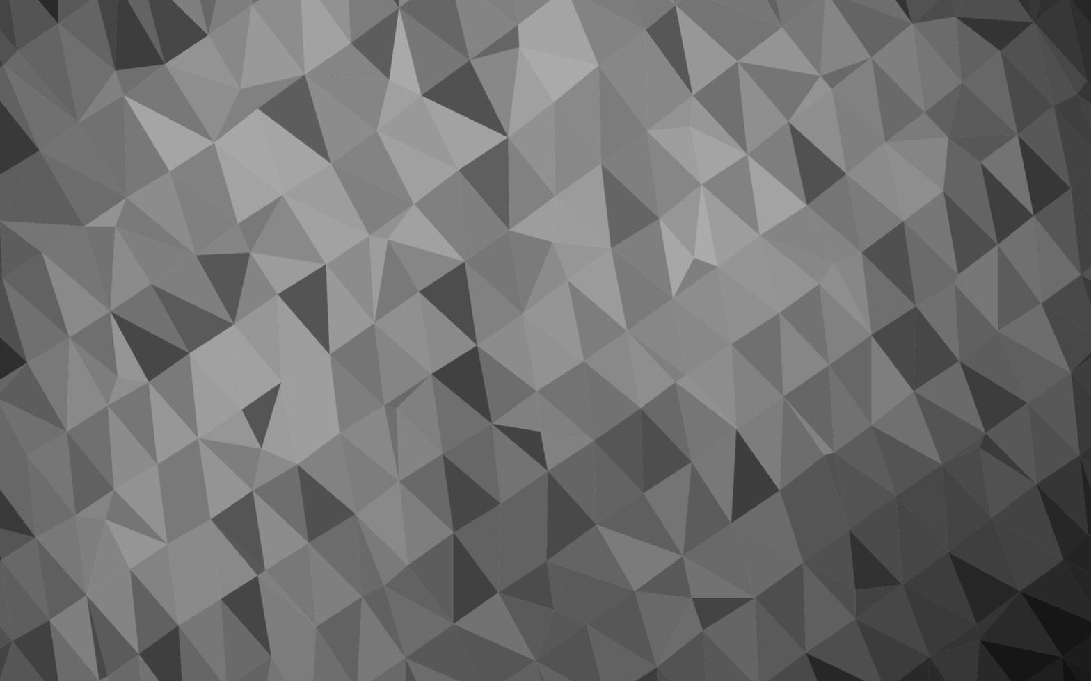 ljus silver, grå vektor abstrakt polygonalt omslag.