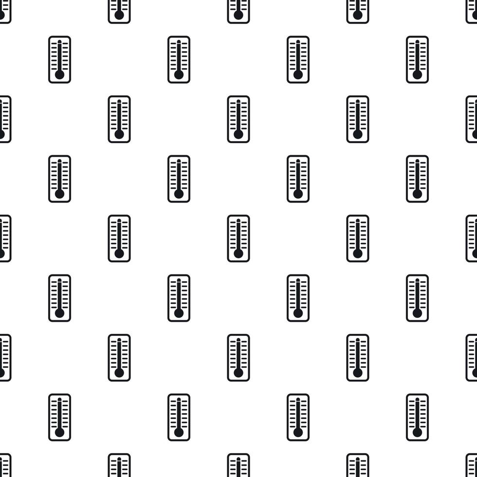 Thermometer mit Niedertemperaturmuster vektor