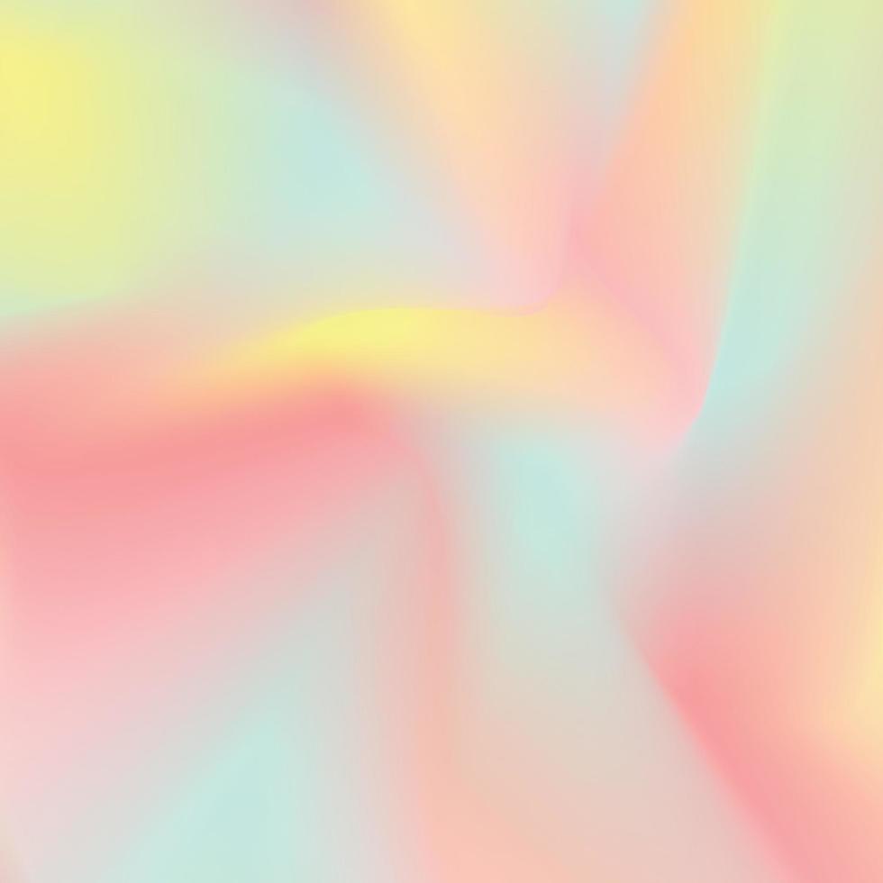abstrakter bunter hintergrund. minzgelber pfirsich scherzt regenbogenlicht neon glückliche farbverlaufsillustration. minzgelber pfirsichfarbverlaufshintergrund vektor