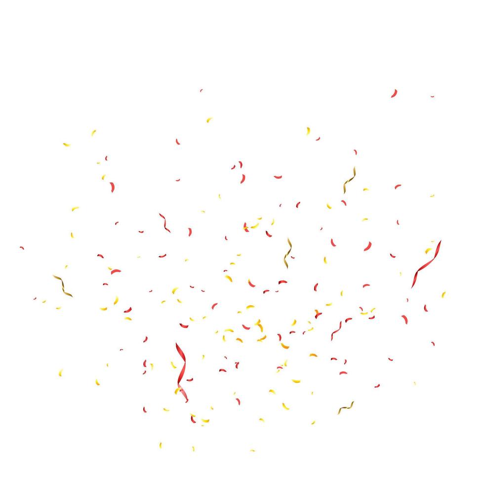 färgrik ljus konfetti bakgrund. konfetti brista. festlig vektor illustration
