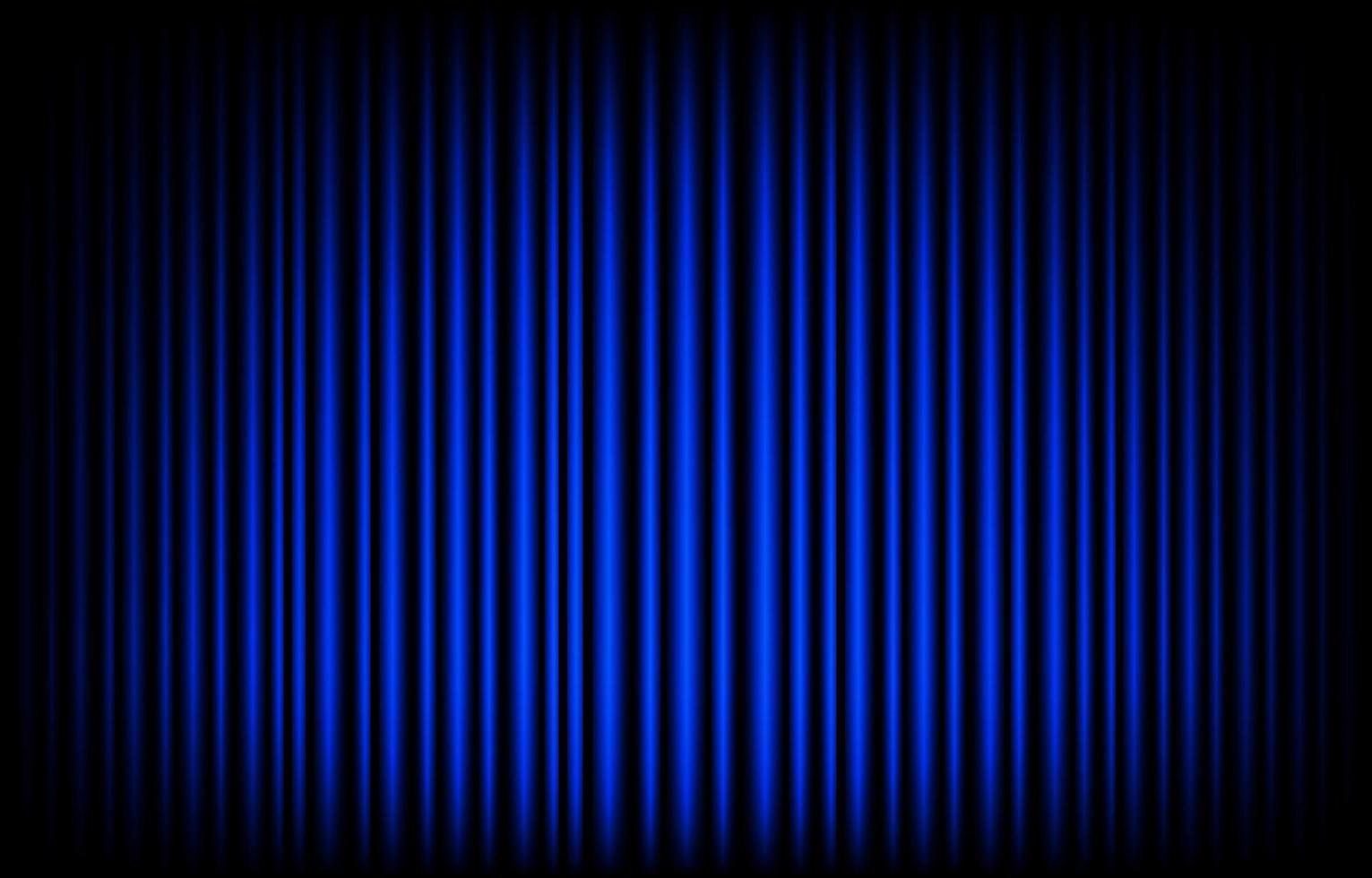 ridå vektor bakgrund teknologi begrepp. modern abstrakt blå bakgrund. vektor illustration. skede gardiner med strålkastare blå neon rader bakgrunder för tecken företags, annons företag