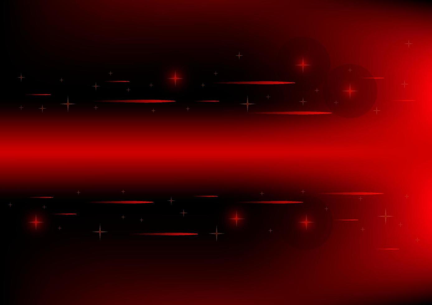 hintergrund der lasertechnologie. abstrakte rote Laserstrahlen auf schwarzem Hintergrund. Vektor-Illustration. vektor