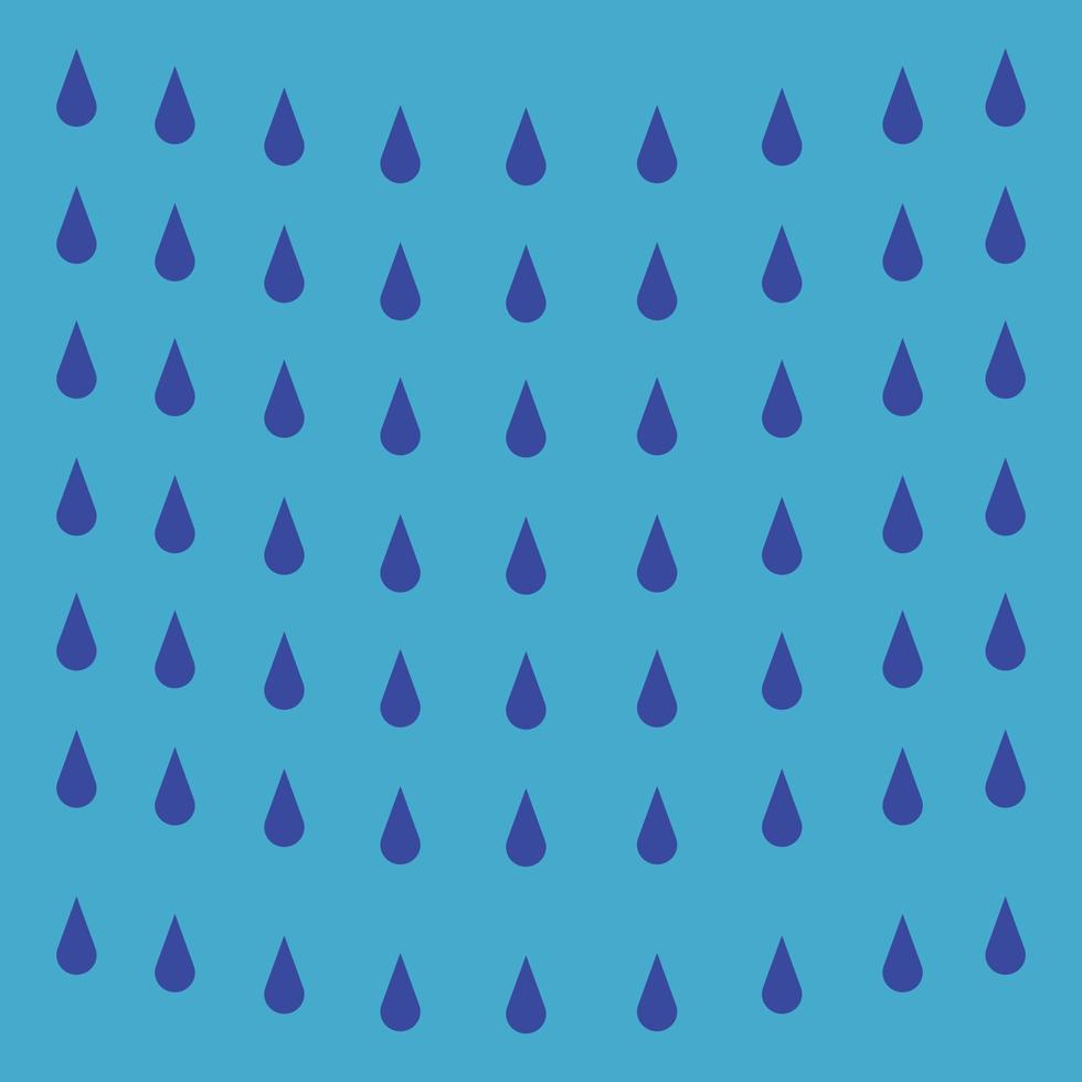 vatten regn droppar vektor illustration ikoner tecken symboler på vit