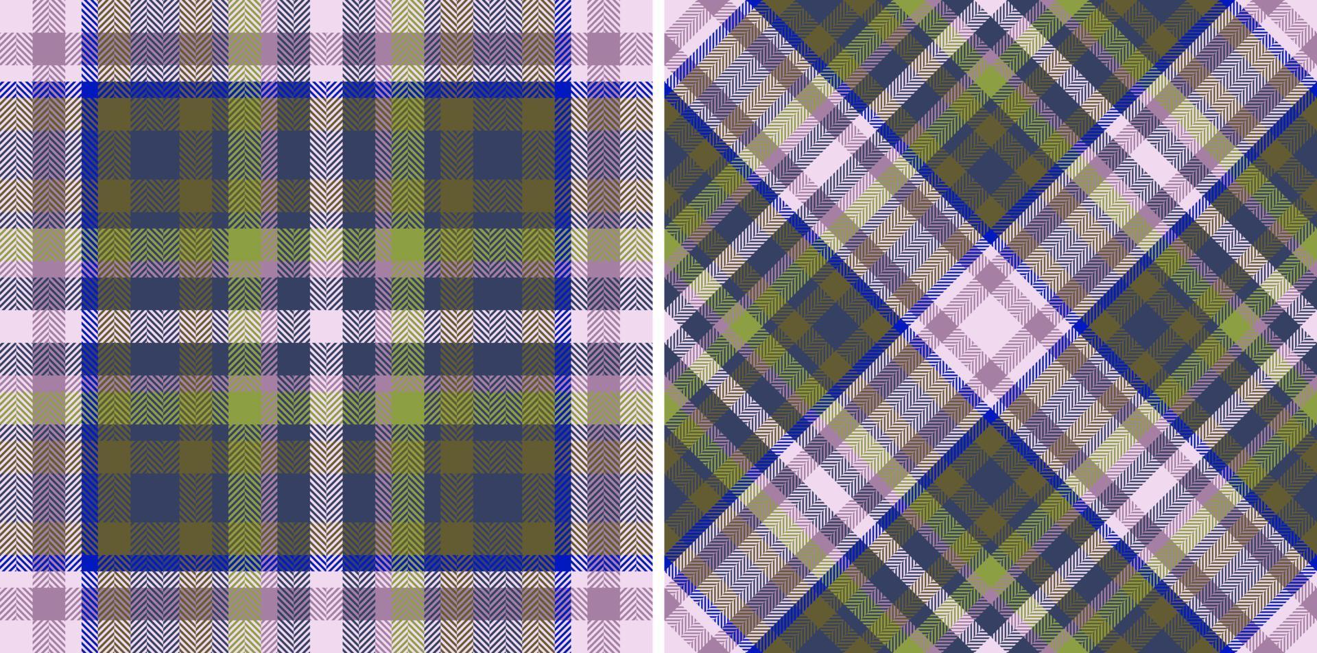 textil- tartan textur. sömlös tyg pläd. vektor bakgrund mönster kolla upp.