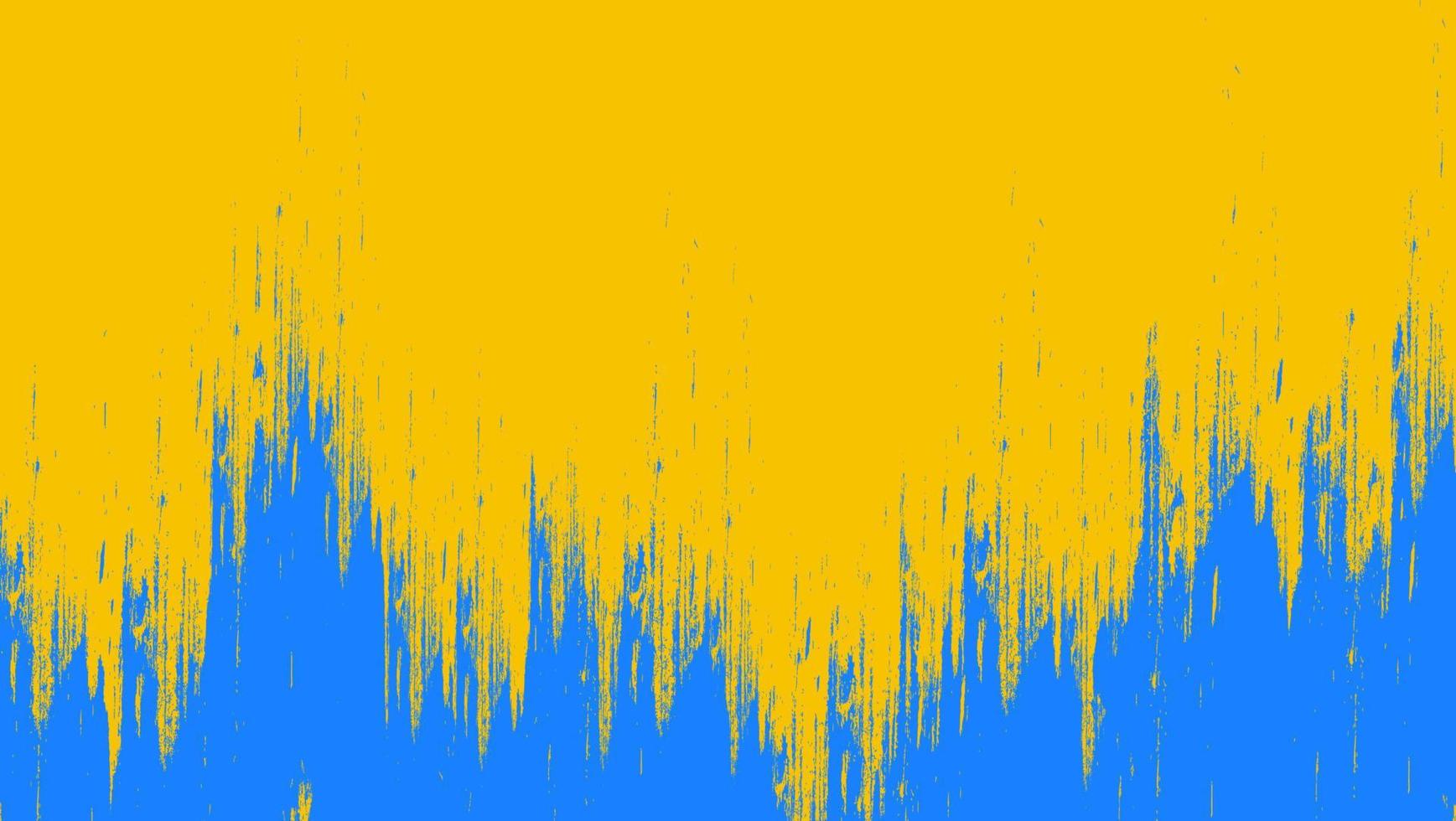 abstrakter leuchtend blauer und gelber Grunge-Textur-Design-Hintergrund vektor