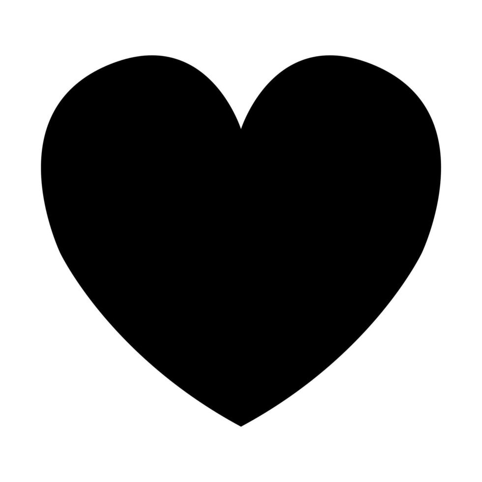 Herzsymbolvektor für Grafikdesign, Logo, Website, soziale Medien, mobile App, ui-Illustration vektor