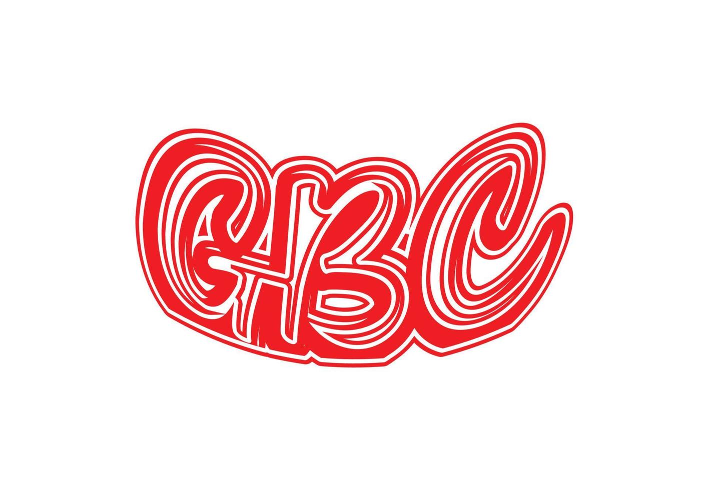 gbc brief logo und symbol designvorlage vektor