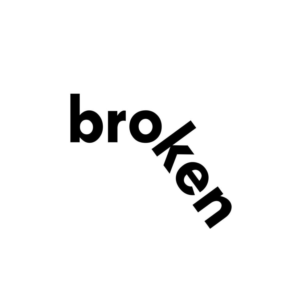 de bruten logotyp vektor design