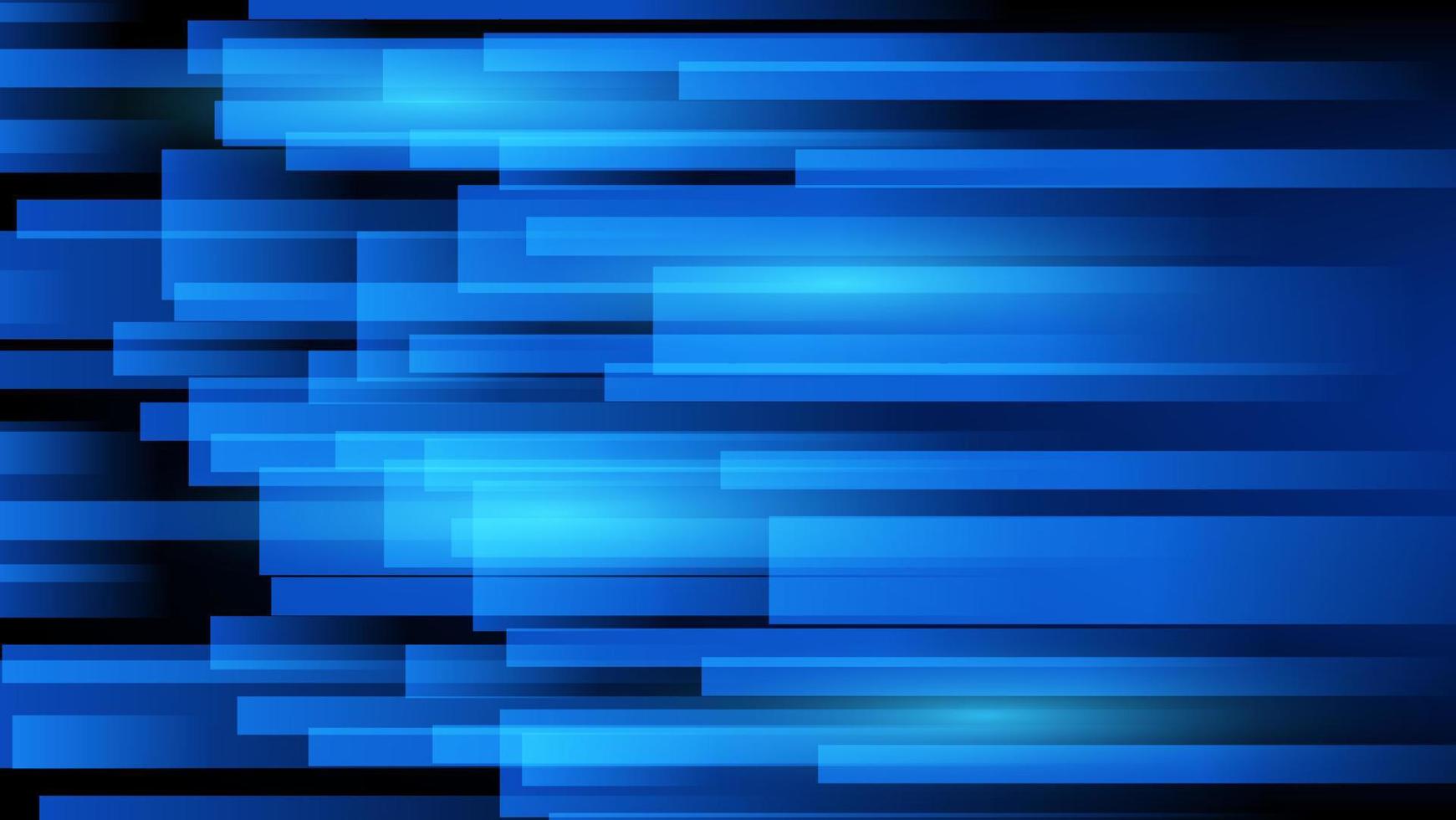 abstrakter geschwindigkeitshintergrund mit blauem licht für modernes hallo-tech-grafikdesignelement vektor
