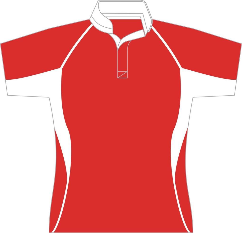 Polohemd, T-Shirts, Rugbyhemd. Tempelate, Vektordesign kostenloser Download vektor